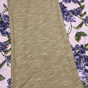 J Jill lime green and white infinity scarf